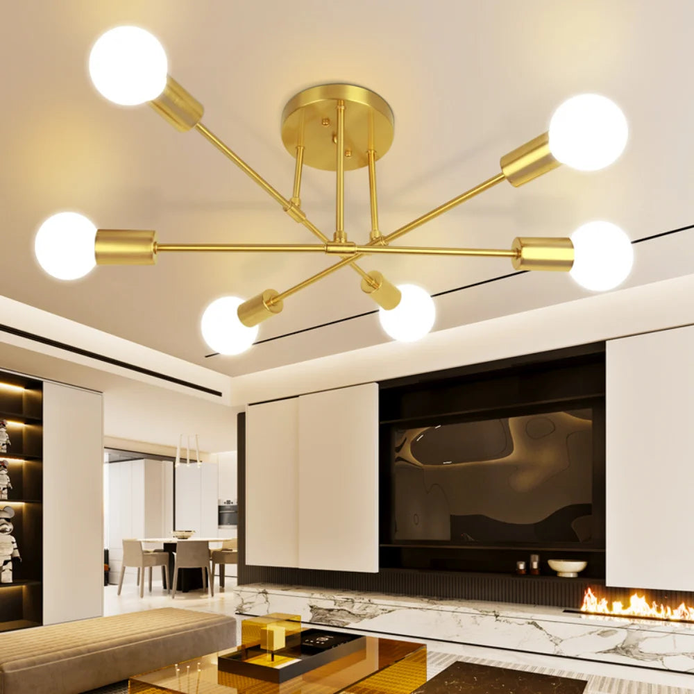 Modern Chandelier Simple Home Decor Bedroom Lighting - Homes Must Haves