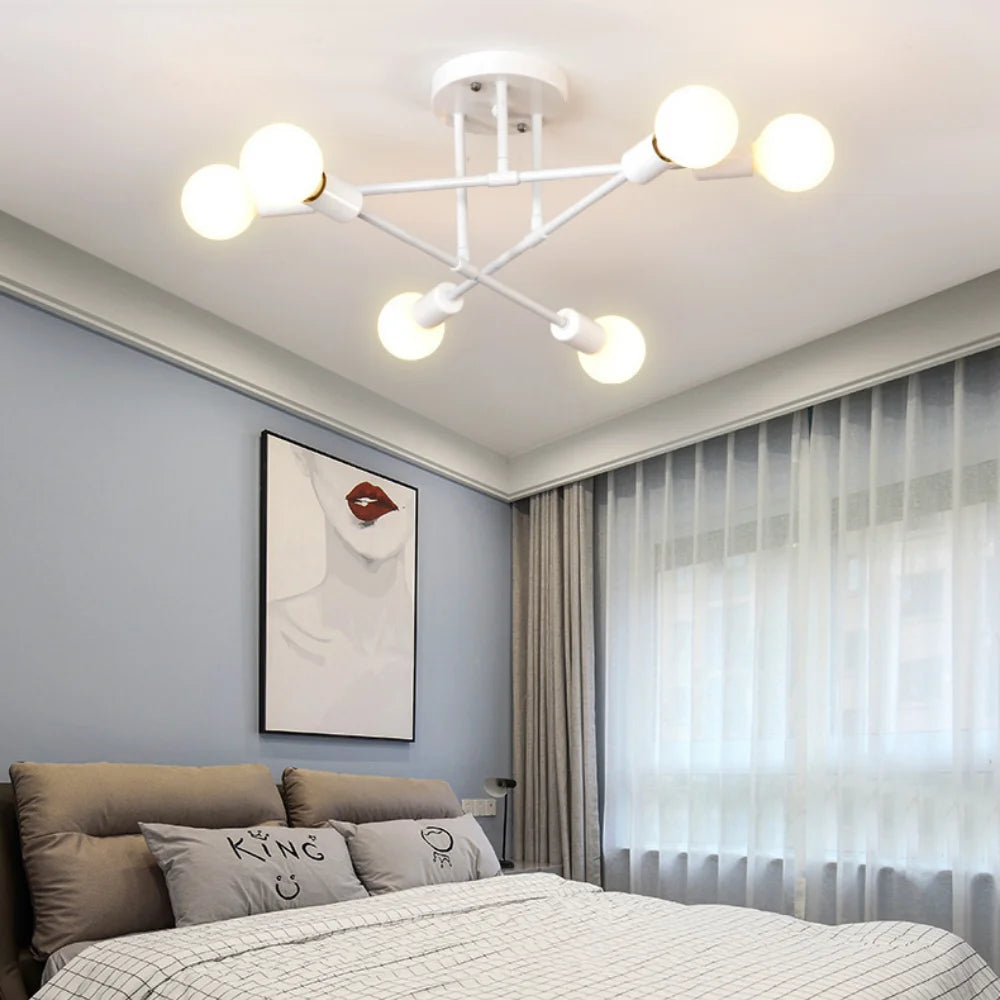 Modern Chandelier Simple Home Decor Bedroom Lighting - Homes Must Haves