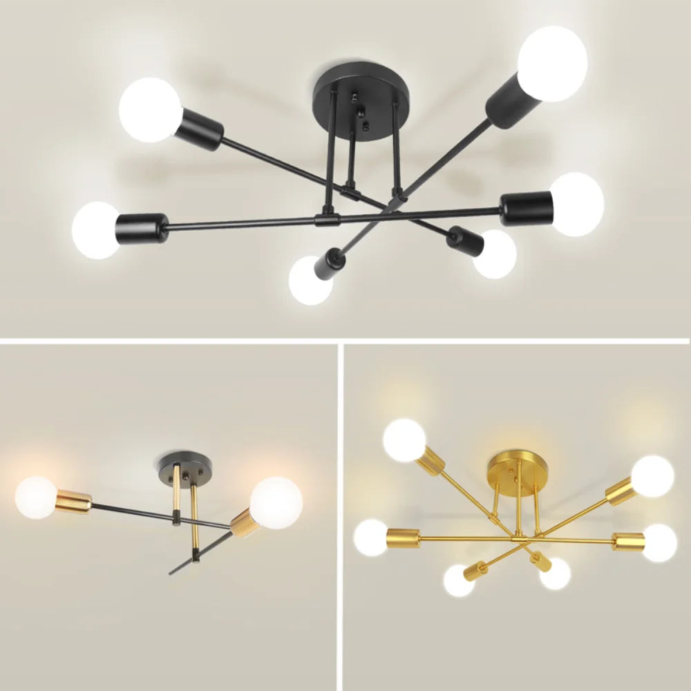 Modern Chandelier Simple Home Decor Bedroom Lighting - Homes Must Haves