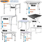 Heavy Duty Folding Table – Perfect for Garden, Camping, BBQs & Parties - Homes Must Haves