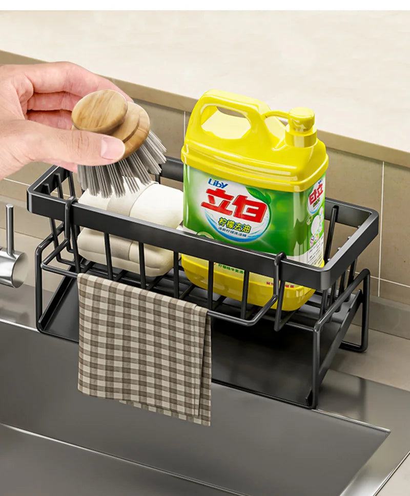 Stainless Steel Kitchen Sink Storage Rack - Homes Must Haves