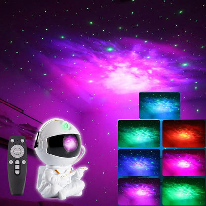 Remote Controlled Astronaut Night Light Nebula Galaxy Projector Star Ceiling Galaxy Lights - Children Bedroom Decoration Gift - Homes Must Haves