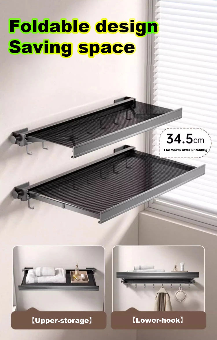 Foldable Wall Shelves - Homes Must Haves