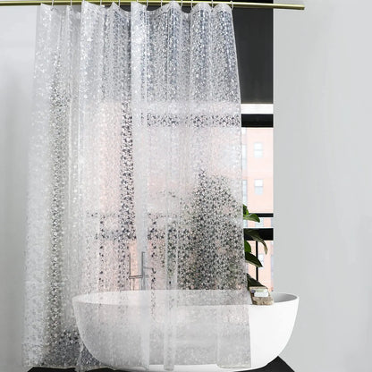 PEVA Pebble Shower Curtain - Homes Must Haves