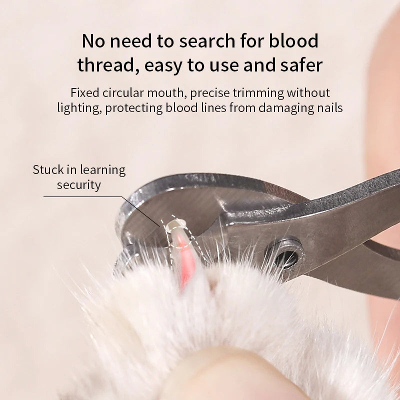 Professional Pet Grooming Nail Clippers for Cats & Small Dogs Stainless - Homes Must Haves