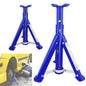 Heavy Duty Axle Jack Stands 3 Tonne Load Capacity, 4 Stages Height Adjustment 305mm to 415mm for Car Lifting Repair - 2 Pack - Homes Must Haves