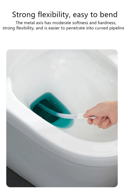 Flexible Pipe Dredging Brush for Kitchen / Bathroom Drains - Homes Must Haves