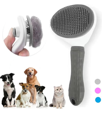 Self-cleaning Pet Hair Removal Comb - Homes Must Haves