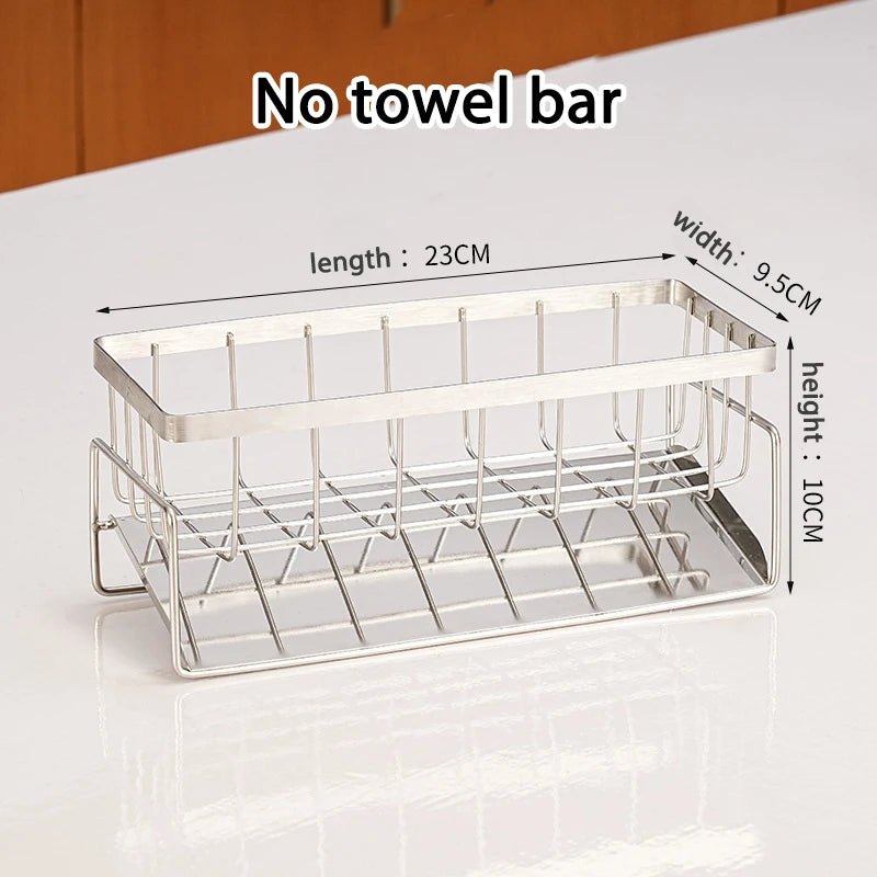 Stainless Steel Kitchen Sink Storage Rack - Homes Must Haves