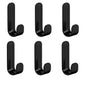 6-Piece Multi-Purpose Wall Organizer – Behind-Door Hook Set for Keys, Towels, Robes & More - Homes Must Haves