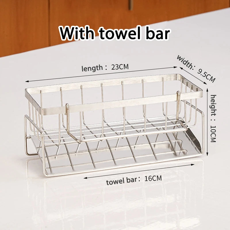 Stainless Steel Kitchen Sink Storage Rack - Homes Must Haves