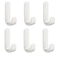 6-Piece Multi-Purpose Wall Organizer – Behind-Door Hook Set for Keys, Towels, Robes & More - Homes Must Haves