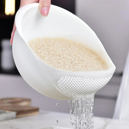 Silicone Colander (Strainer) for Washing Rice, Fruits, Vegetables - Homes Must Haves