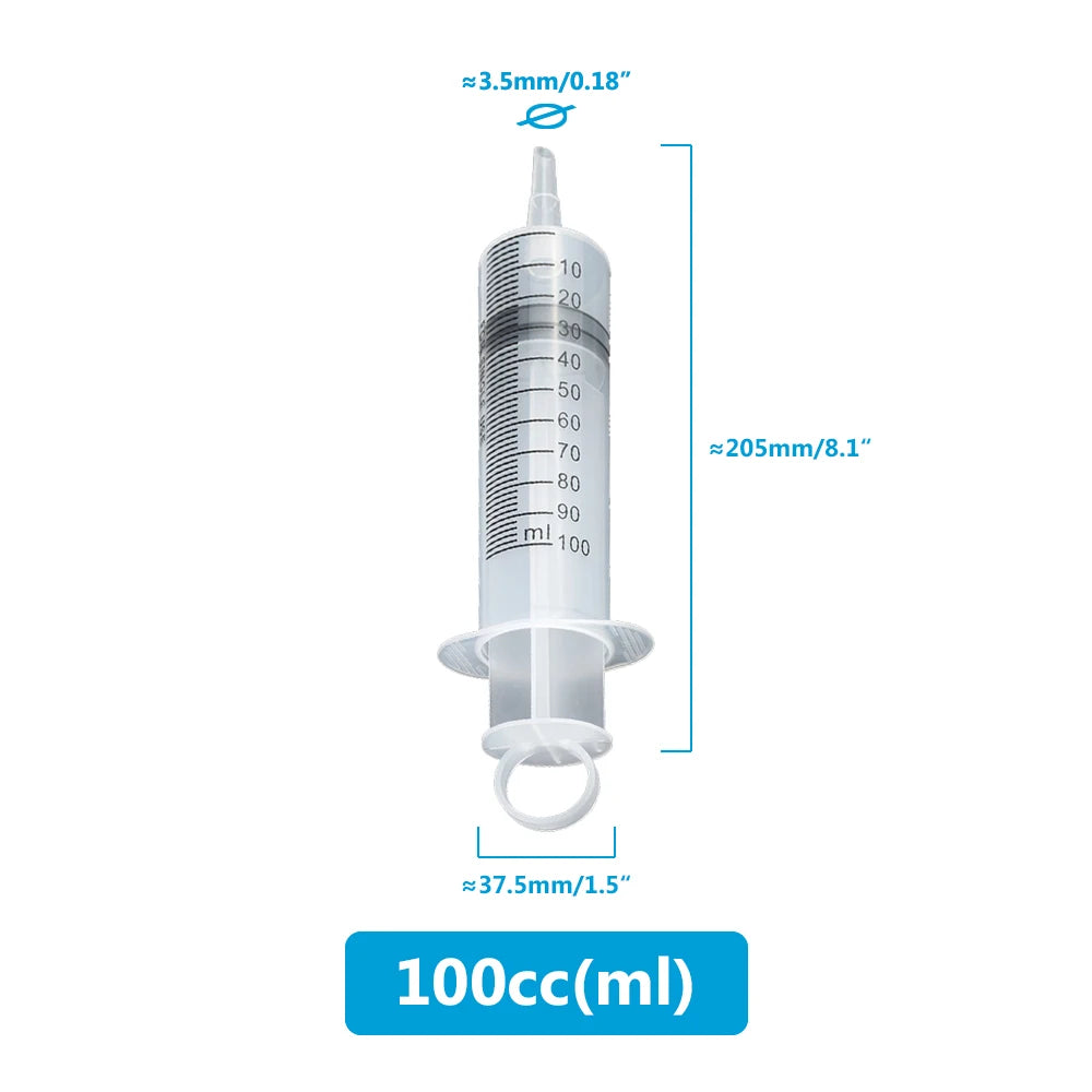 Multifunction 100ml-550ml Syringe With 100cm Hose Pump For Pet Food / Medicine Feeding - Homes Must Haves