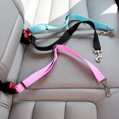 Adjustable Pet Cat Dog Car Seat Belt / Harness - Homes Must Haves