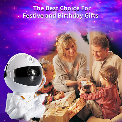 Remote Controlled Astronaut Night Light Nebula Galaxy Projector Star Ceiling Galaxy Lights - Children Bedroom Decoration Gift - Homes Must Haves