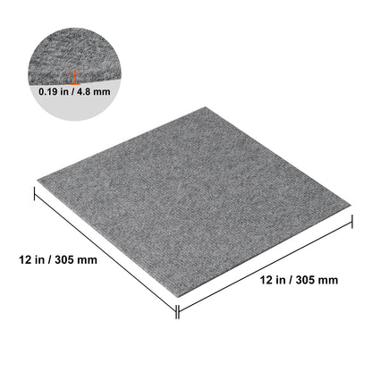 Carpet Tiles Peel & Stick Self Adhesive Soft Padded Carpet Tiles - Homes Must Haves