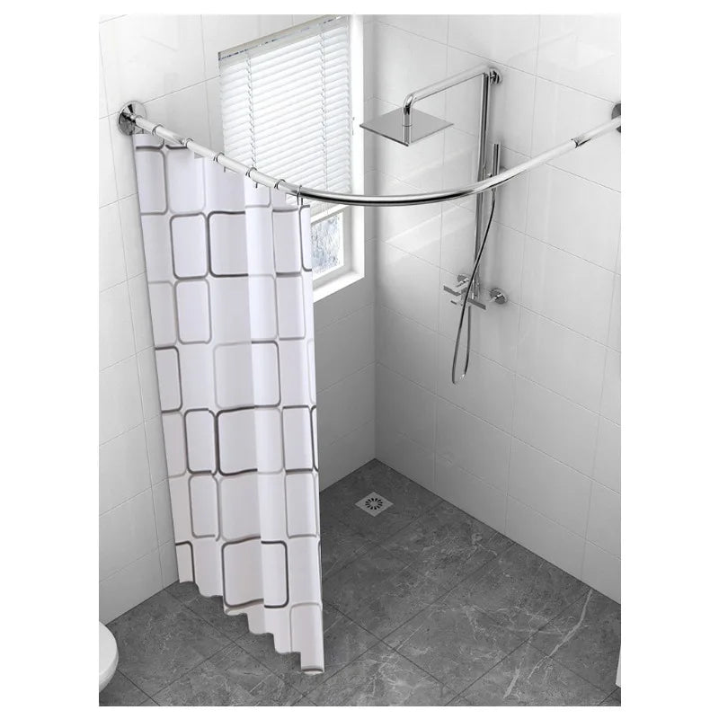 Waterproof Shower Curtain Mildew Proof Durable Bathroom Screens With Hooks - Homes Must Haves