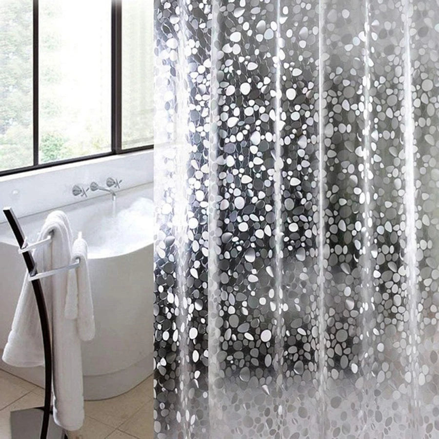 PEVA Pebble Shower Curtain - Homes Must Haves