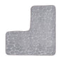 Cobblestone L-Shaped Bathroom Corner Mat Durable Water Absorption Soft Non-slip - Homes Must Haves