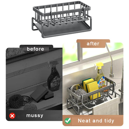 Stainless Steel Kitchen Sink Storage Rack - Homes Must Haves