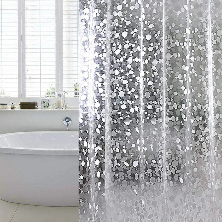 PEVA Pebble Shower Curtain - Homes Must Haves