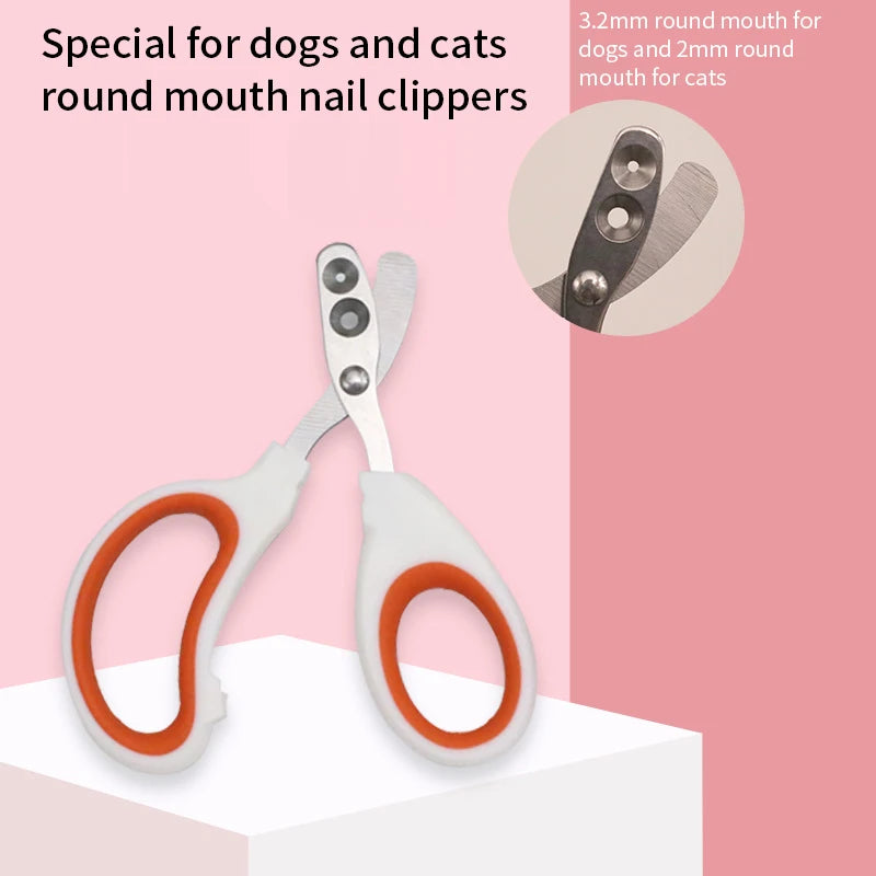 Professional Pet Grooming Nail Clippers for Cats & Small Dogs Stainless - Homes Must Haves