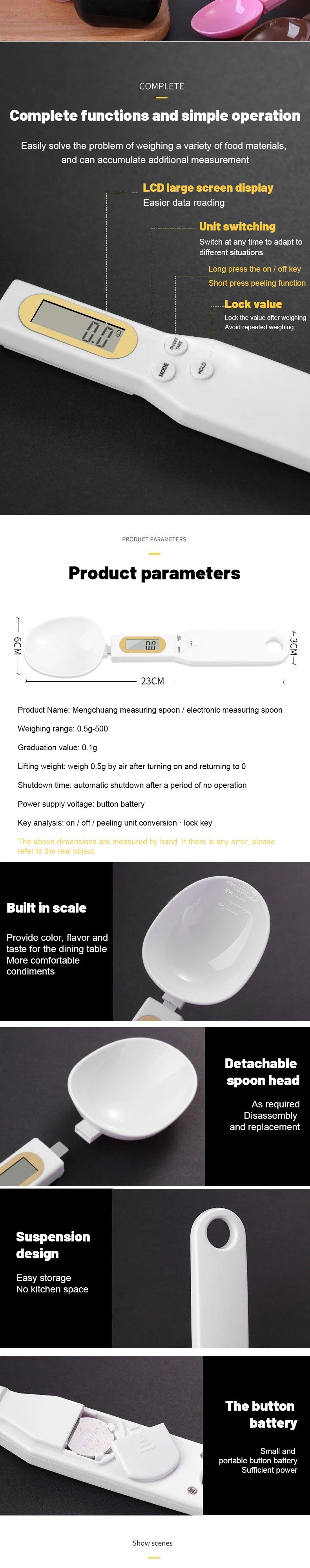 LCD Digital Measuring Spoon - Homes Must Haves