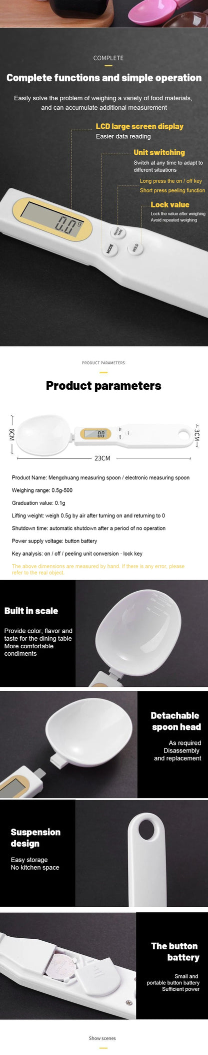 LCD Digital Measuring Spoon - Homes Must Haves