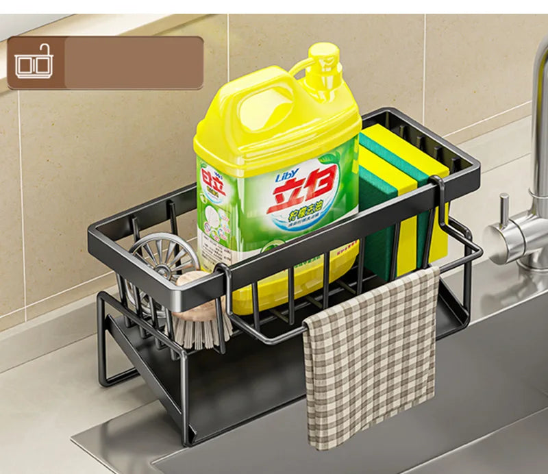 Stainless Steel Kitchen Sink Storage Rack - Homes Must Haves