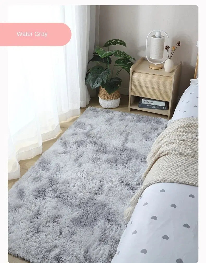 40*60CM Nordic Style Plush Bedroom Rug - Homes Must Haves