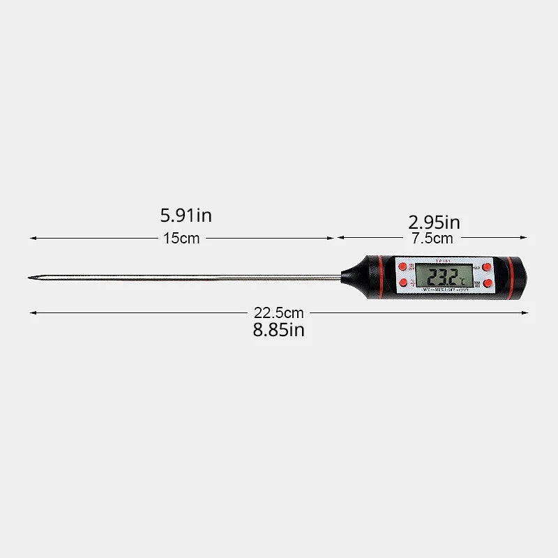 Digital Food Thermometer - Probe Type £9.99 - Homes Must Haves