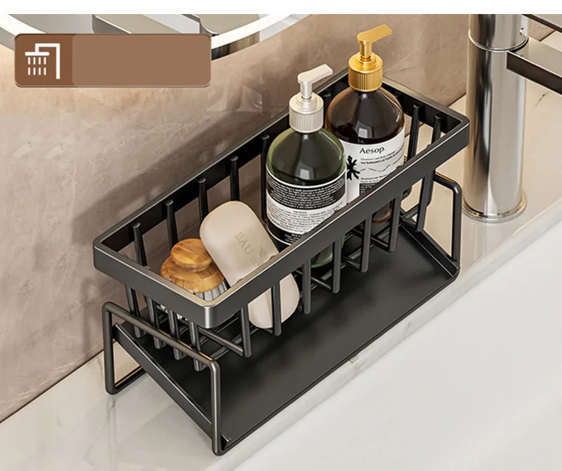 Stainless Steel Kitchen Sink Storage Rack - Homes Must Haves