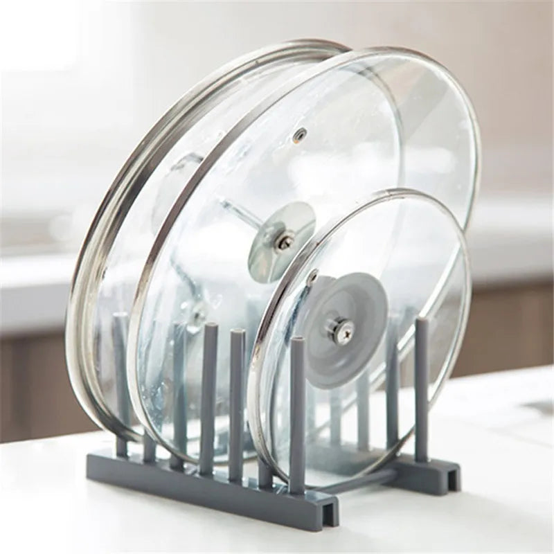 Stainless Steel Rack for Pot Lids, Plates & Glasses - Homes Must Haves