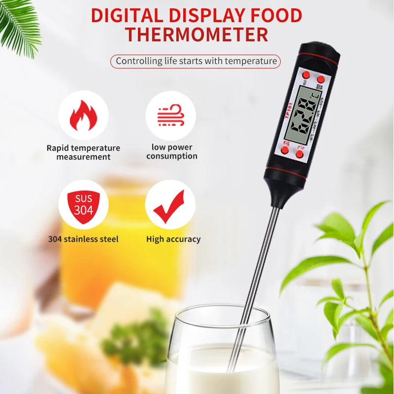 Digital Food Thermometer - Probe Type £9.99 - Homes Must Haves