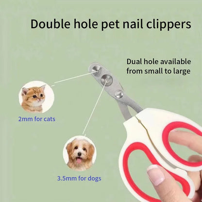 Professional Pet Grooming Nail Clippers for Cats & Small Dogs Stainless - Homes Must Haves