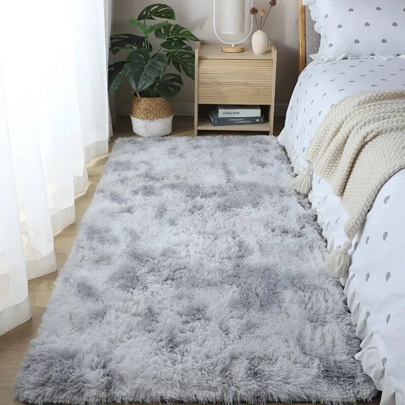 40*60CM Nordic Style Plush Bedroom Rug - Homes Must Haves