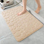 3D Non Slip Cobblestone Embossed Bathroom Mat - Homes Must Haves